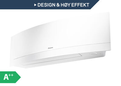 Emura II Hvit | 6,7kW & 6,1kW