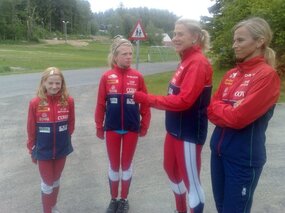 Spreke jenter på trening!