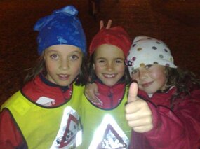 Mange på trening tross ruskevær!