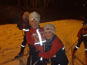 Gul og rød tar med ski tirsdag 15. desember