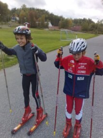 Fin rulleskitrening torsdag 18. sept.
