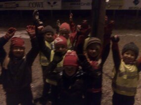 Gul gruppe på trening