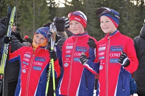 Seier i KM stafett G 11/12