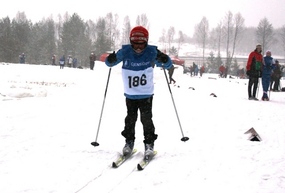 Debuterte med slalombriller 