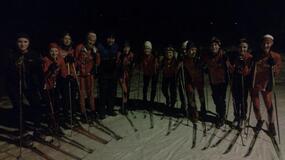 Mange på torsdagstrening