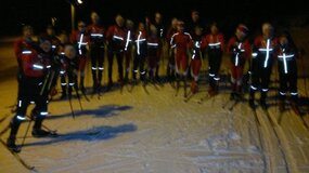 Strålende treningskveld på ski!