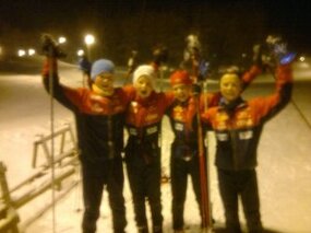 Vinterlig på torsdagstrening