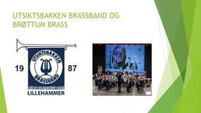 UTSIKTSBAKKEN BRASSBAND OG BRØTTUM BRASS fredag 17. november 2023