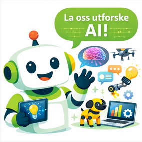 Eksempler på AI-assistent i Mekke Publisering