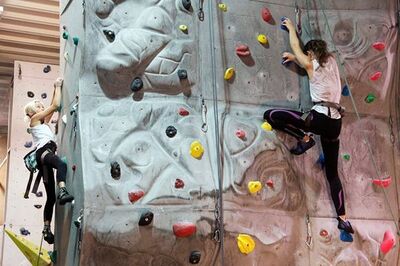 Klatrere på Holmen Klatresenter