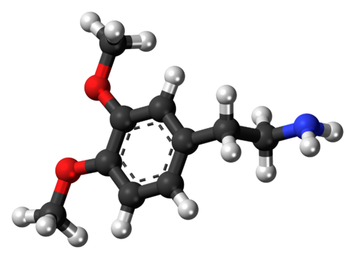 Dopamin molekyl