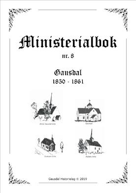 Ministerialbok nr 8 - Gausdal