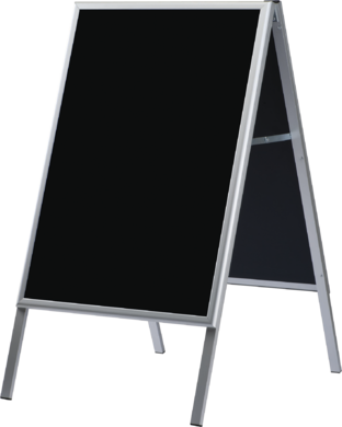 Gatestativ Blackboard, 60 x 80, Alu