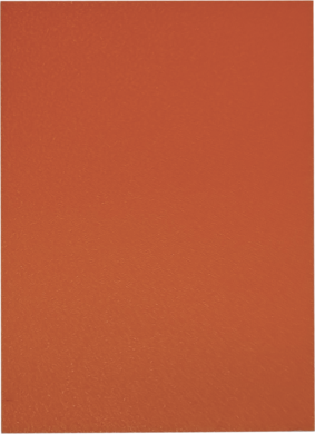 Plastplakat 50x70, Orange fluor