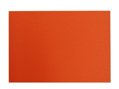 Plastplakat 80x55mm, Orange fluor