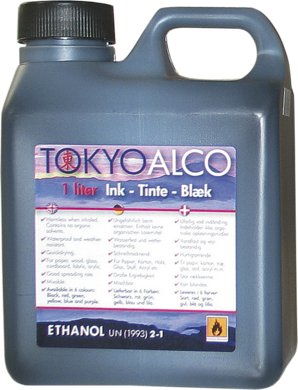 TusjvæskeTokyo Alco, sort, 1ltr.