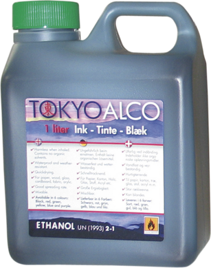 TusjvæskeTokyo Alco, grønn, 1ltr.