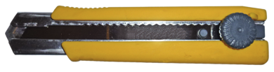 Kniv/cutter plast, 25mm blad