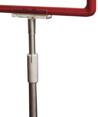 Teleskopstang til ramme, 83-151 cm
