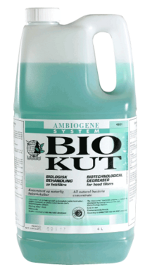 BIO-Kut 4 ltr. til fettfiltre og kjøkkenvifter