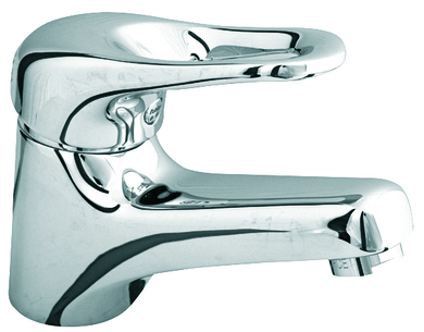 Mix 2 servantarmatur m/kjedefeste, krom