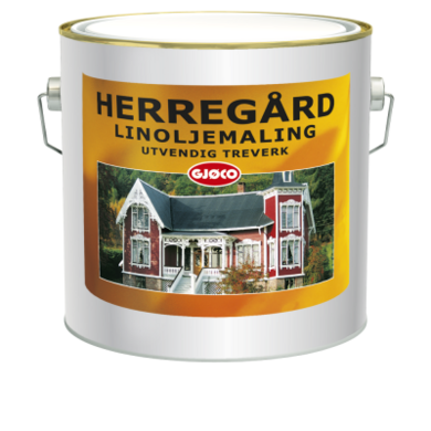 Gjøco Herregård Linoljemaling