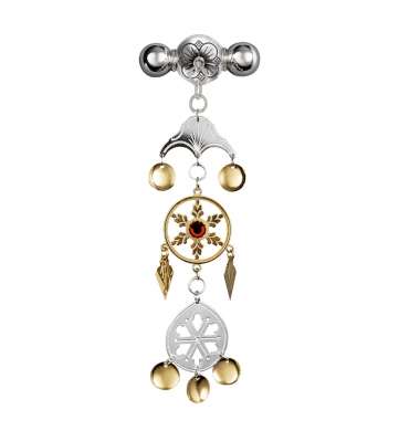 Sunnmørsknapp kvit Sylvsmidja