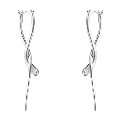 Mercy Long Earring silver 