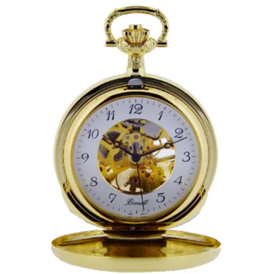 Bonett Lommeur Mekanisk Skeleton Doublé