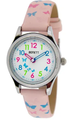 Bonett Pikeur - Rosa sommerfugler