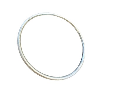 Armring 3 mm matt sølv