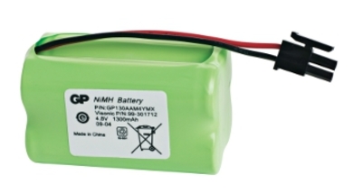 BATTERIPAKKE TIL PM-10 (4,8V 1,3Ah)