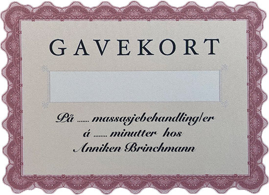 Gavekort