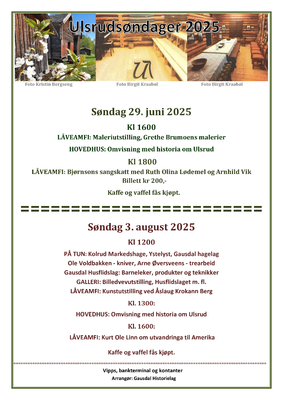 Ulsrudsøndag 2025