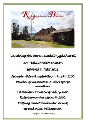 Markvandring til Bauker