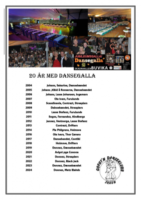 20 år med dansegalla