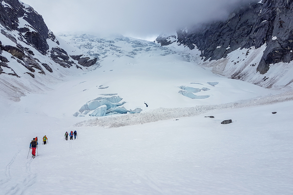 Brekurs for skikjørere – brekryssing med ski