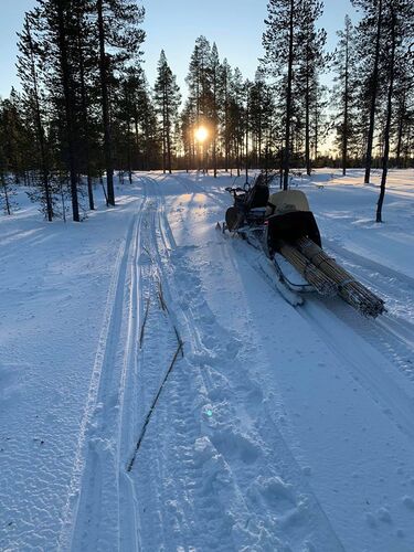 Åpning av løyper før jul sa du?