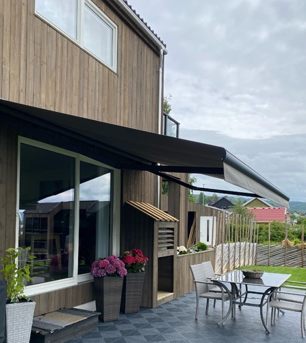 Norlet terrassemarkise – Hafjell Solskjerming