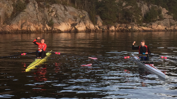 Årets første trening