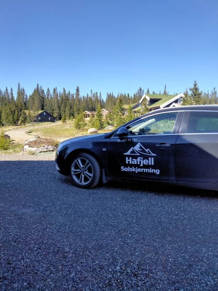 Hafjell Solskjerming – servicebil