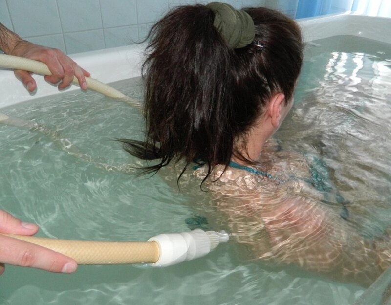 Undervanns jetmassasje