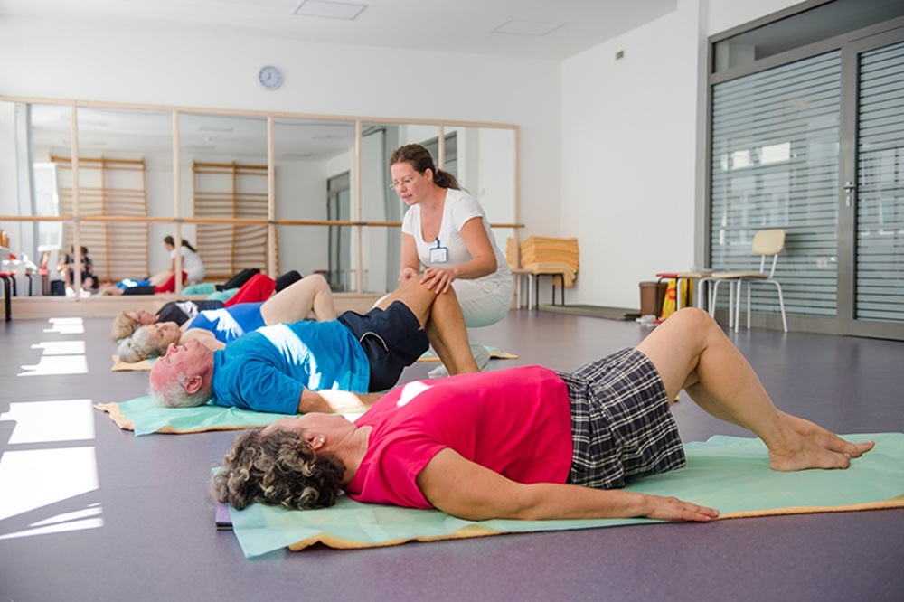 Gruppeøvelser for rygg, nakke og skulder