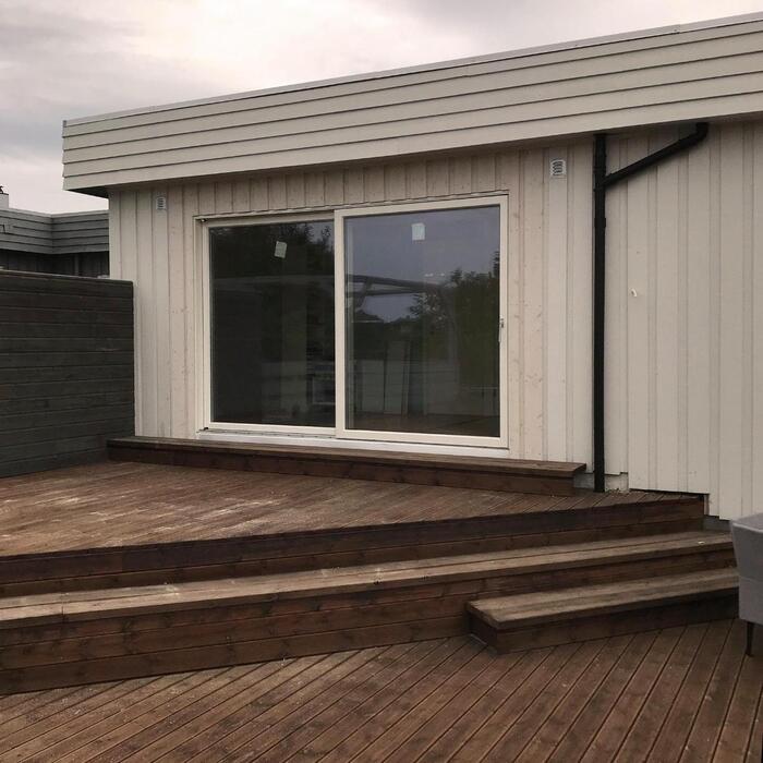 Skyvedører til uteplass