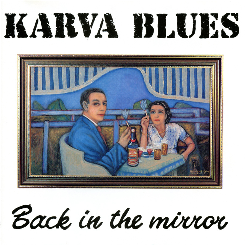 Platecover til Karva Blues - Back in the Mirror