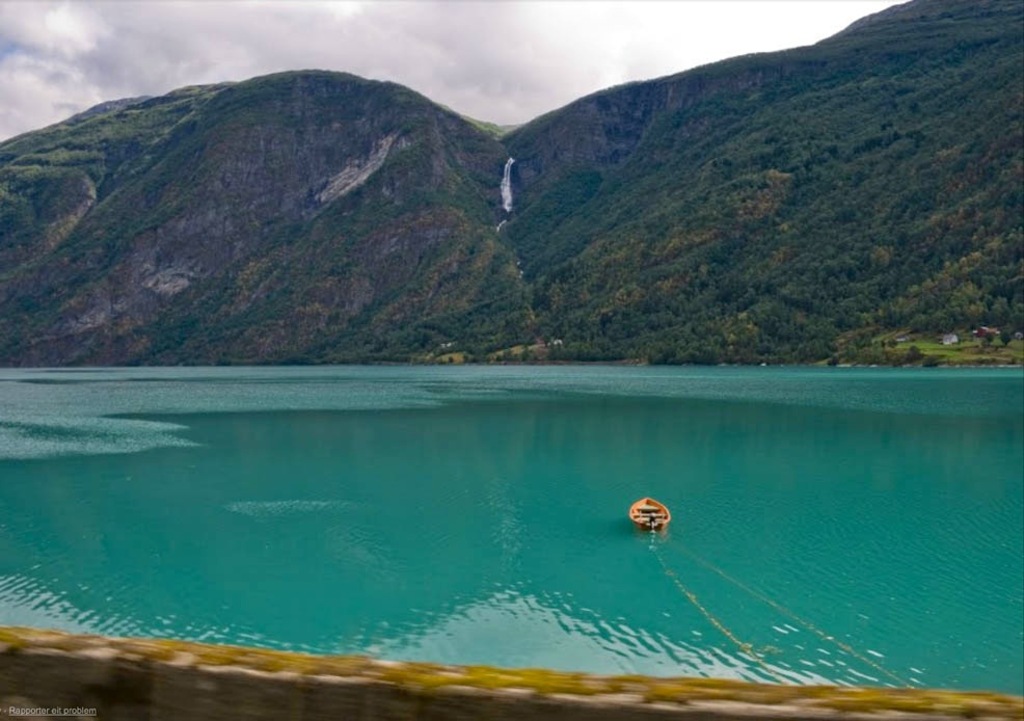 Utsikt mot Mordølefossen