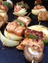 Grillspyd av laks