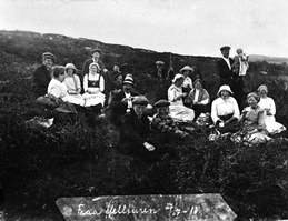 REF-0180     Rennebu.  1913.
Frå en fjelltur.