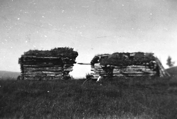 REF-0347 Nerskogen.
Høyløer ved Søstuggu Hårstad-sætra ved Stamnes-sætrene.