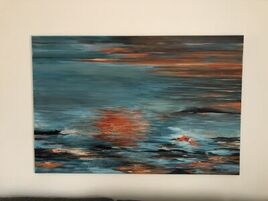 Solnedgang... 80x120
<br>
Kr 9500.-


